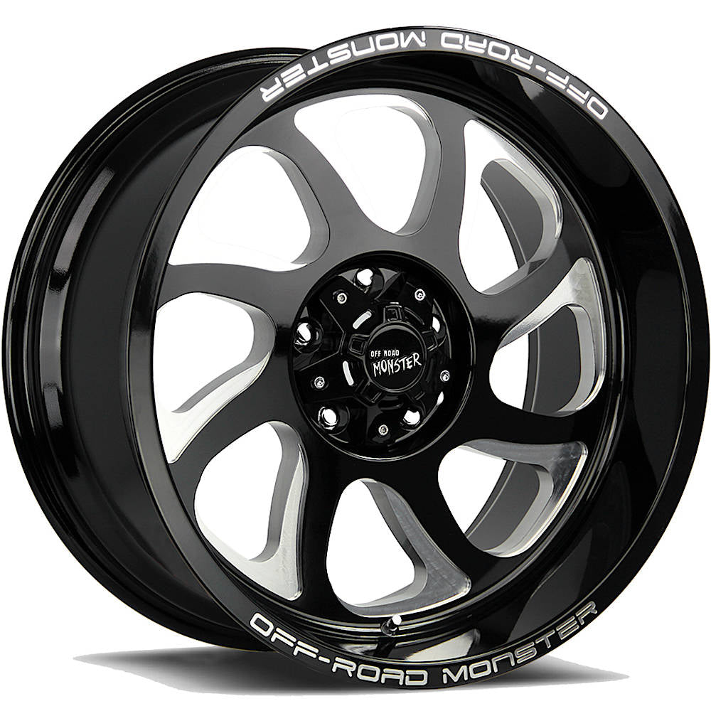 Off-Road Monster M22 Black/Machined wheel