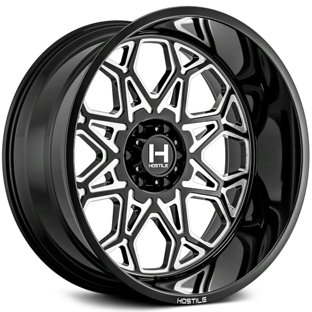 Hostile H132 Black/Milled wheel