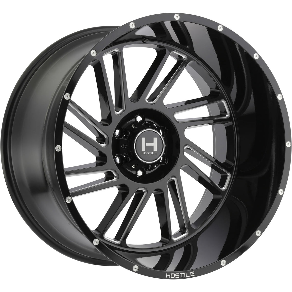 Hostile Stryker Black/Milled wheel