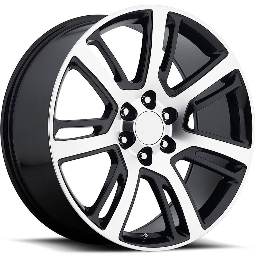 Factory Reproductions FR48 Black/Machined wheel