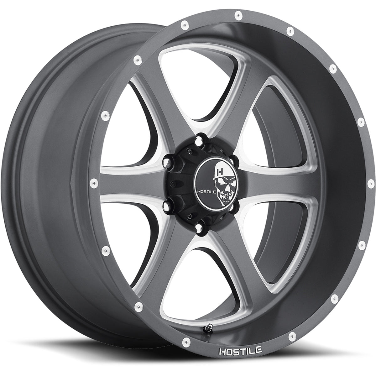 Hostile Exile Graphite/Machined wheel