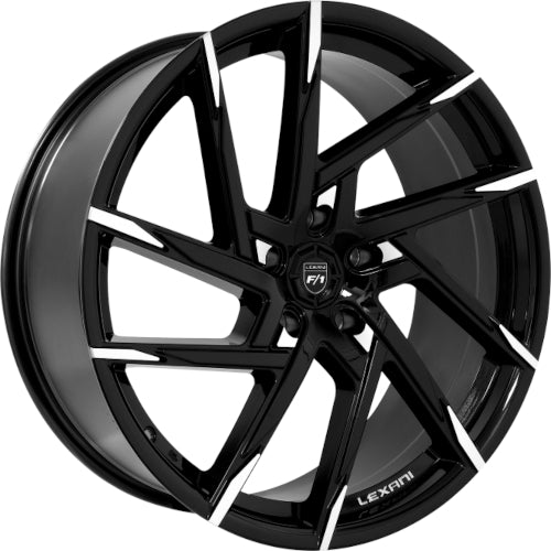 Lexani Senna Black/Machined wheel