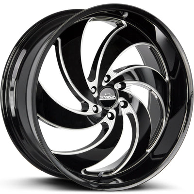 Strada RETRO 6 Black/Machined wheel