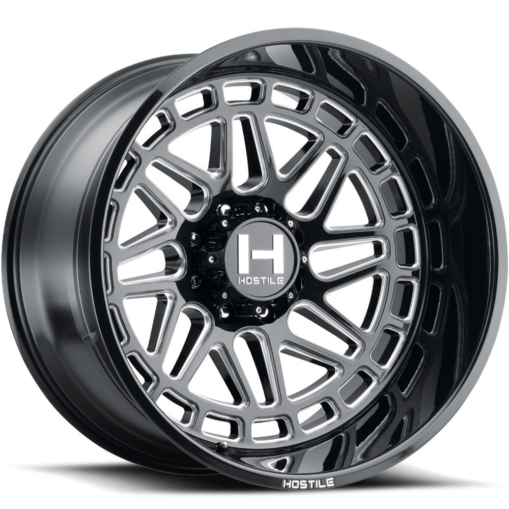 Hostile H122 REAPER Black/Milled wheel
