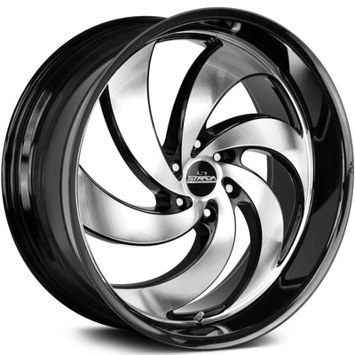 Strada RETRO 6 Black/Machined wheel