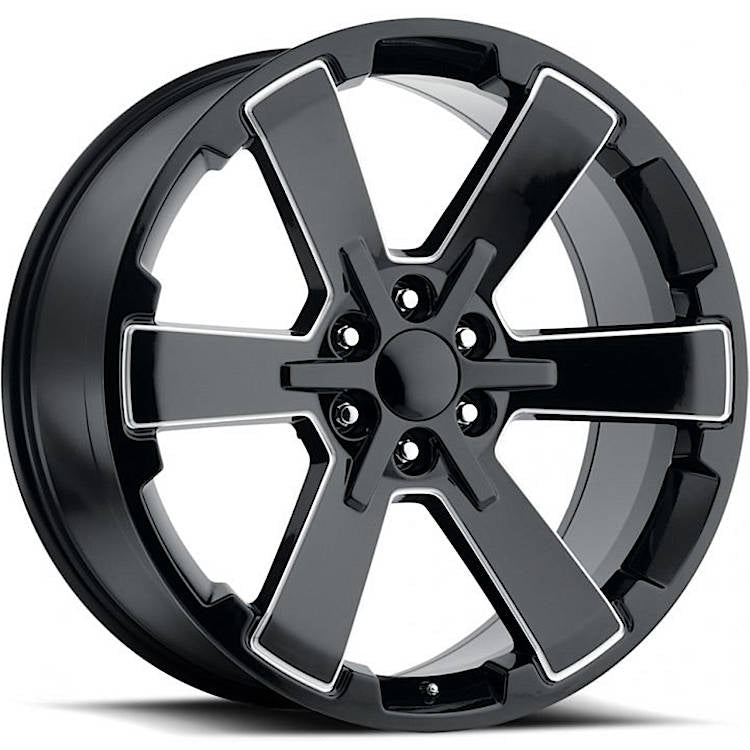 Factory Reproductions FR45 Black/Machined wheel