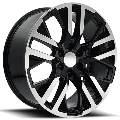 Factory Reproductions FR96 Black/Machined wheel