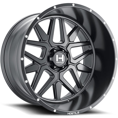 Hostile H128 Black wheel