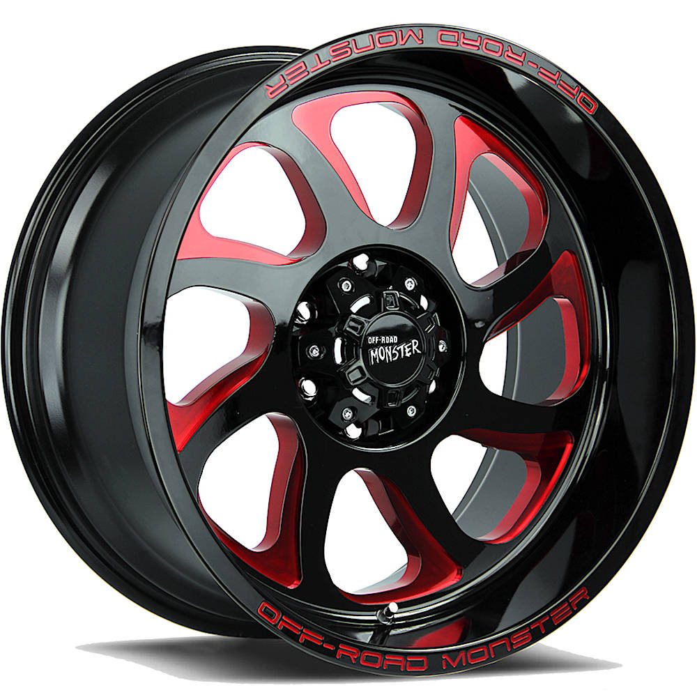 Off-Road Monster M22 Black/Red wheel