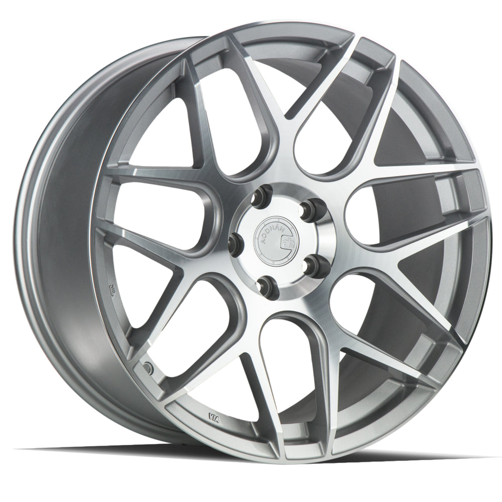 Aodhan AFF2 Silver/Machined wheel
