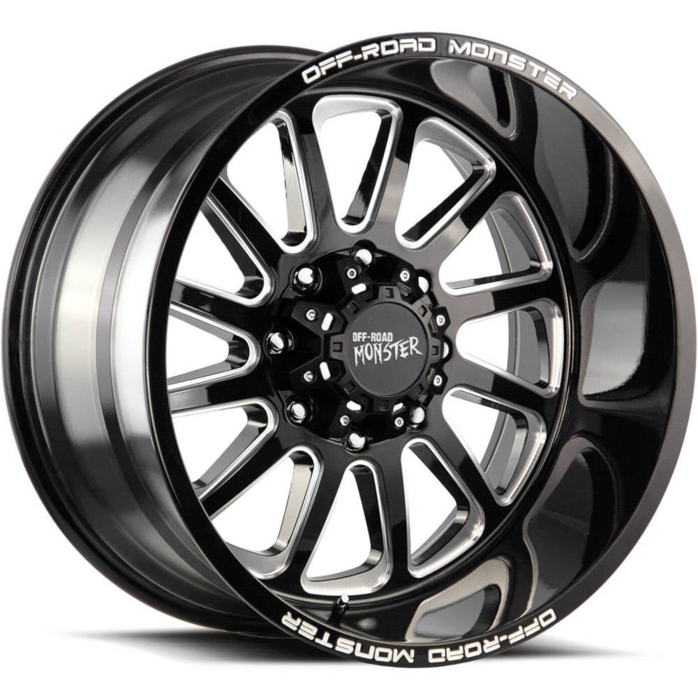 Off-Road Monster M17 Black/Machined wheel