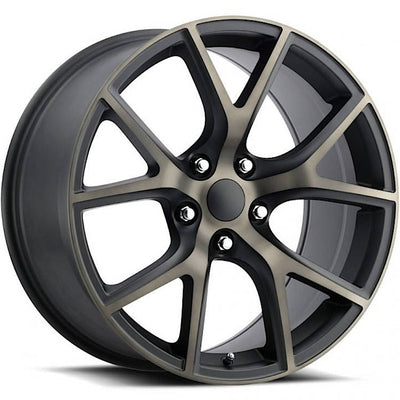 Factory Reproductions FR75 Black/Machined/Bronze wheel