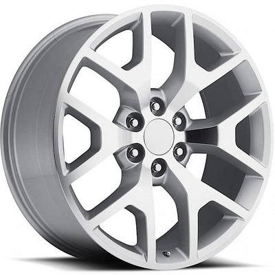 Factory Reproductions FR44 Silver/Machined wheel
