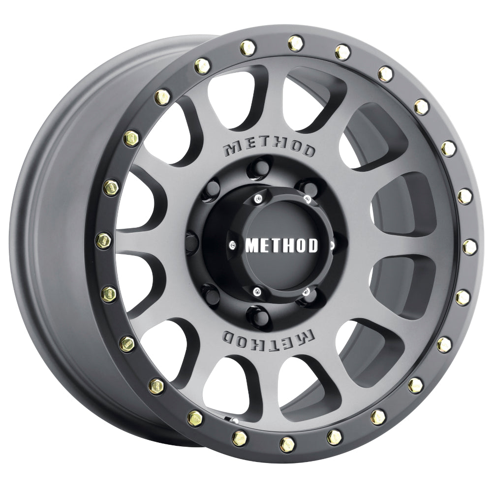 Method Race Wheels MR305 NV Titanium/Black wheel