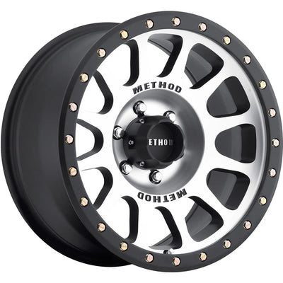 Method Race Wheels MR305 NV Black/Machined wheel
