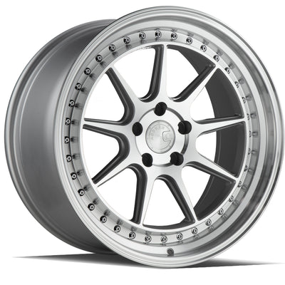 Aodhan DS-X Silver/Machined wheel