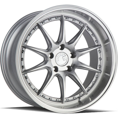 Aodhan DS07 Silver/Machined wheel
