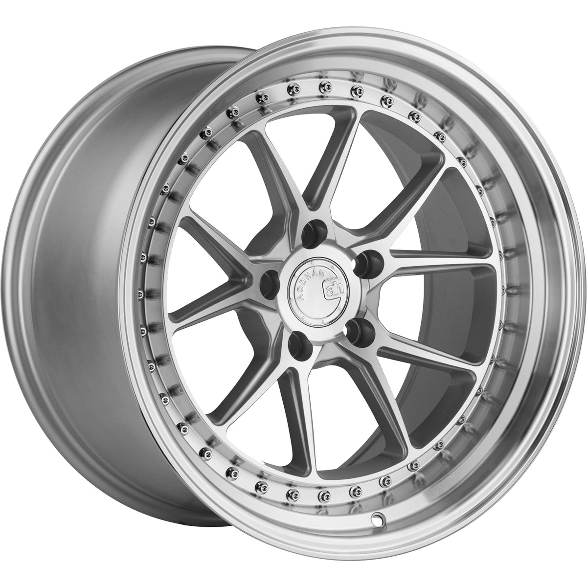 Aodhan DS08 Silver/Machined wheel