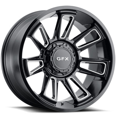 G-FX TR21 Black/Milled wheel