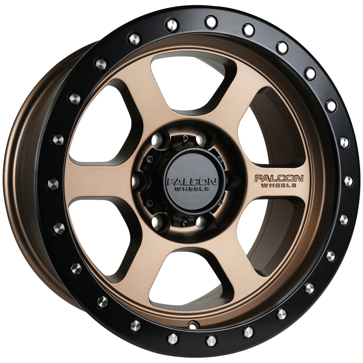 Falcon T1 Bronze/Black wheel