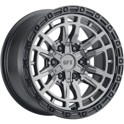 G-FX TR-24 Gray/Black wheel