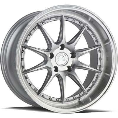 Aodhan DS07 Silver/Machined wheel