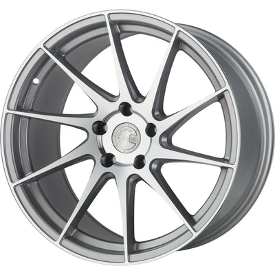 Aodhan AH09 Silver/Machined wheel