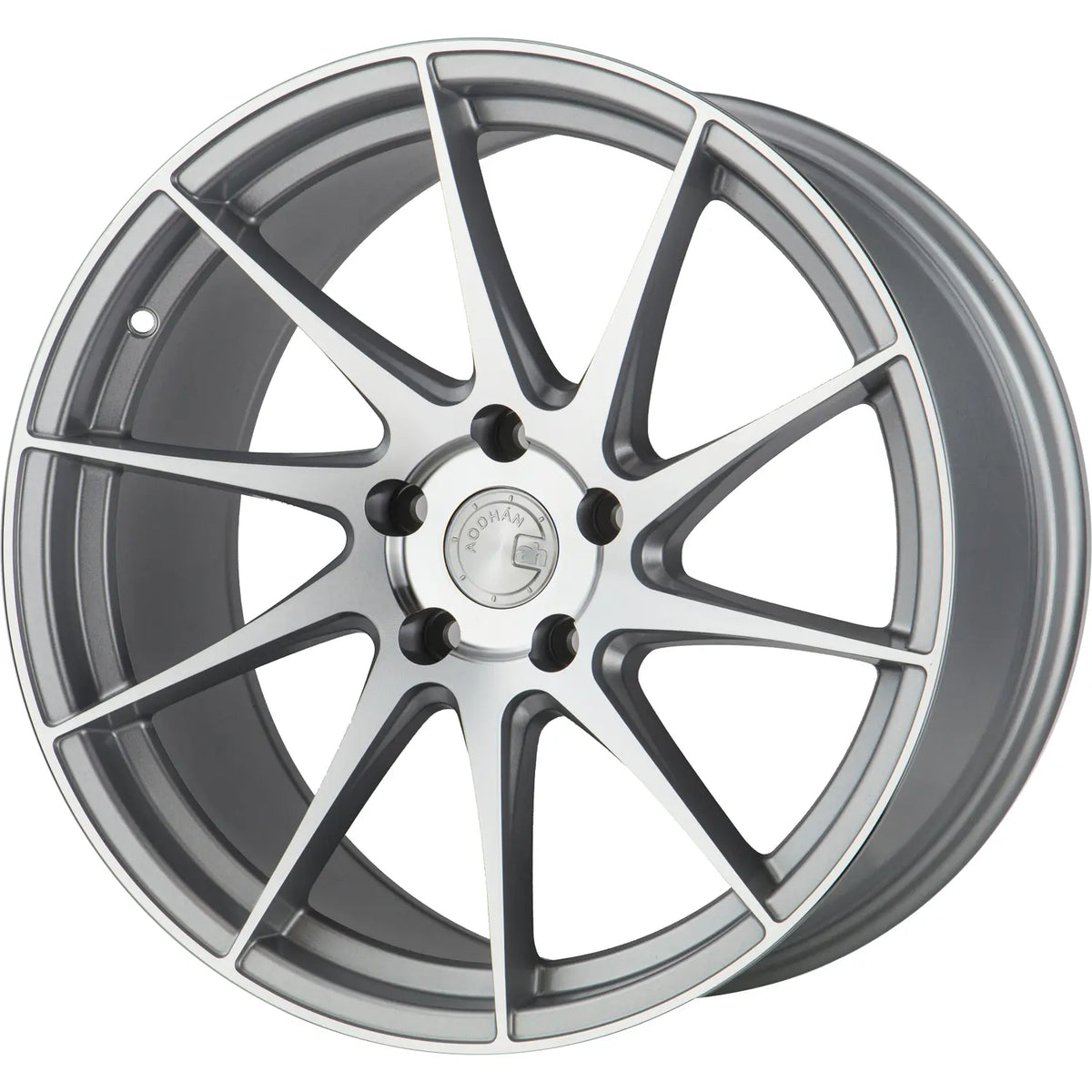 Aodhan AH09 Silver/Machined wheel