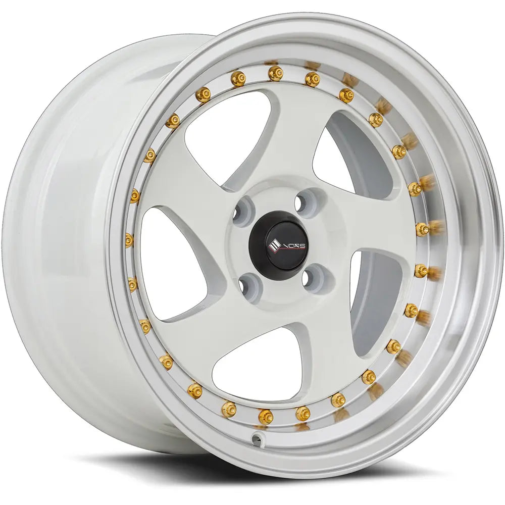 Vors VR2 White/Machined/Milled wheel