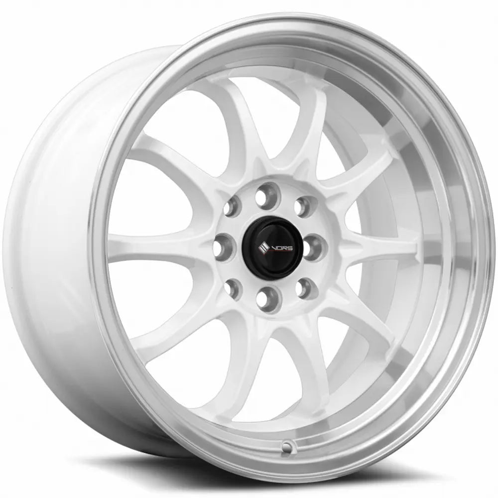 Vors TR3 White/Machined/Milled wheel