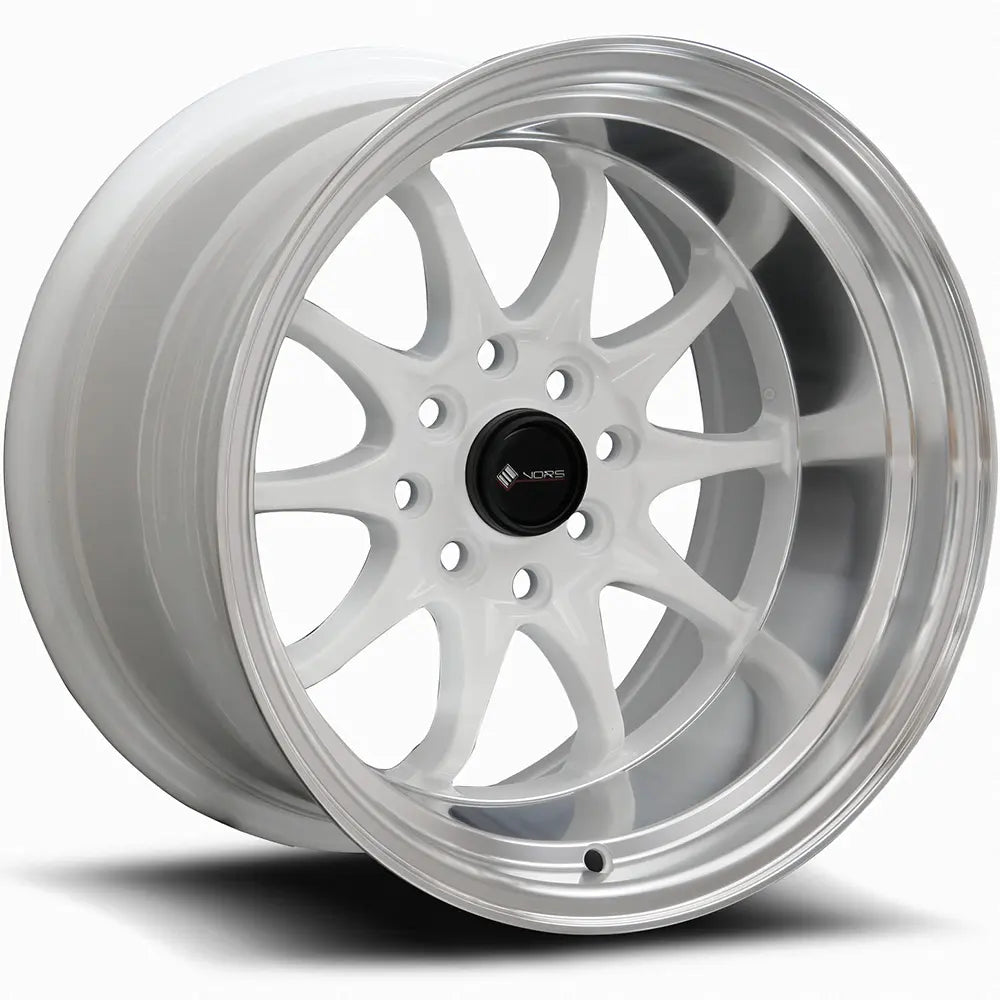 Vors TR3 White/Machined/Milled wheel