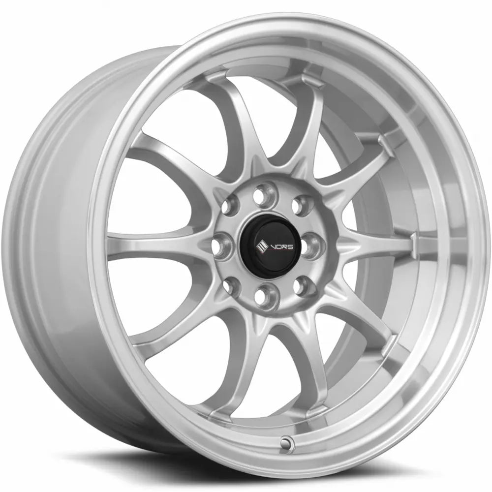 Vors TR3 Machined/Milled/Silver wheel