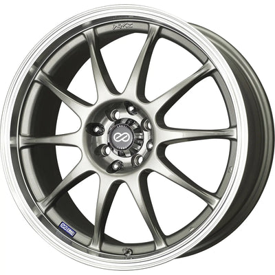 Enkei J10 Silver/Machined wheel