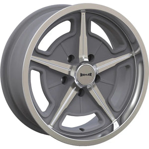 Ridler Style 605 Gray with Machined S wheel