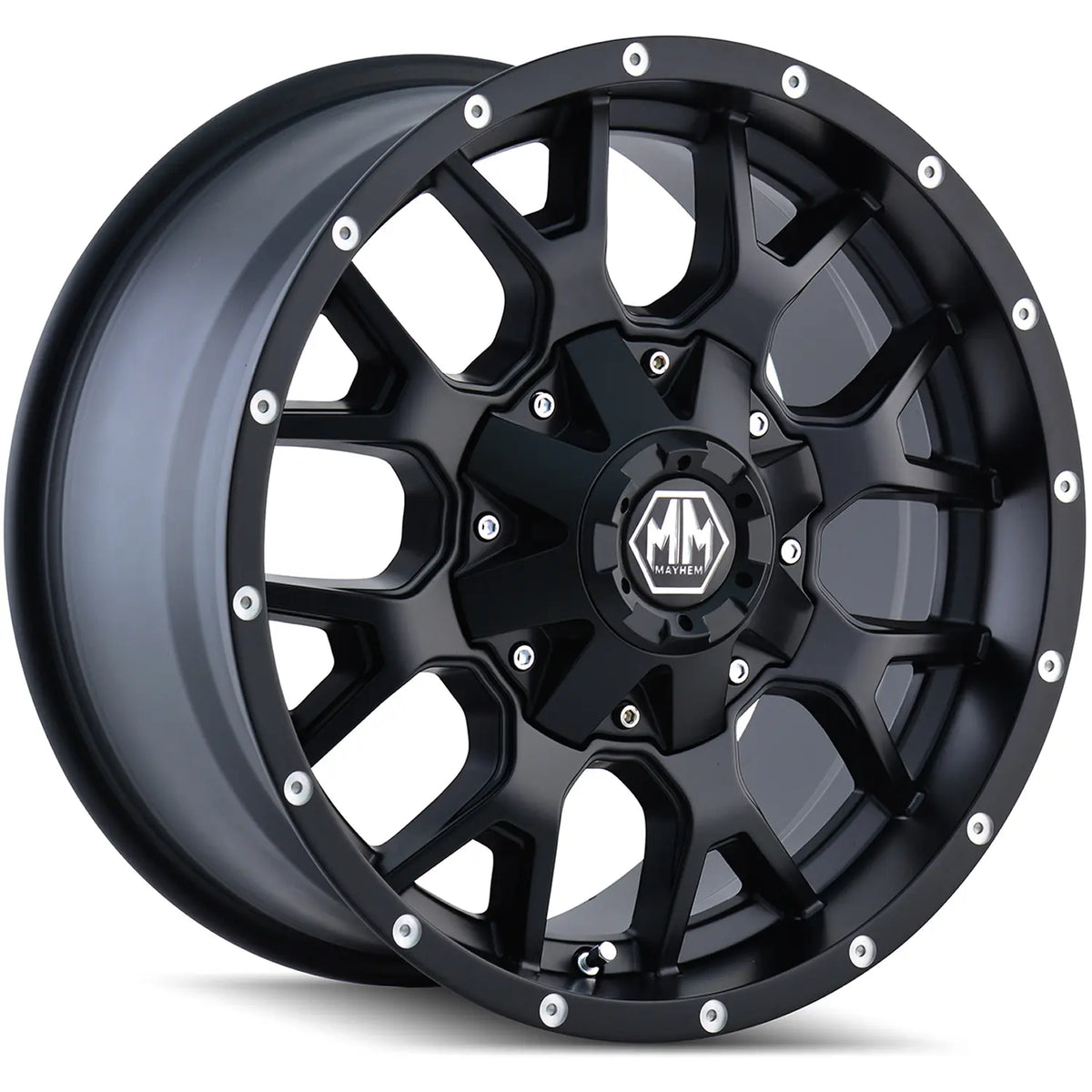 Mayhem WARRIOR 8015 Matte Black wheel