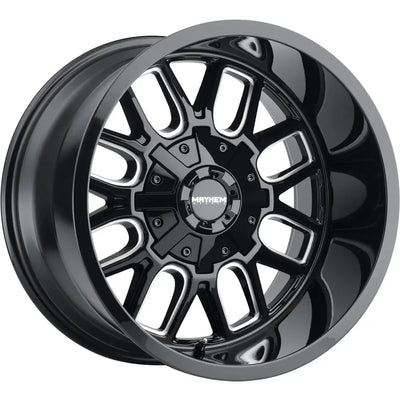 Mayhem COGENT 8107 Gloss Black Milled wheel