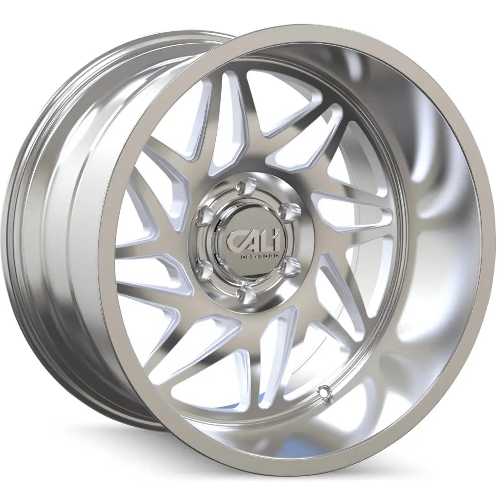 Cali Off-Road GEMINI 9112 Polished wheel