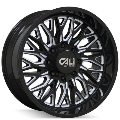 Cali Off-Road Crusher Black with Milled Sp wheel