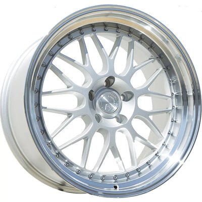 Aodhan AH02 Silver/Machined wheel