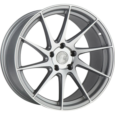 Aodhan AH09 Silver/Machined wheel