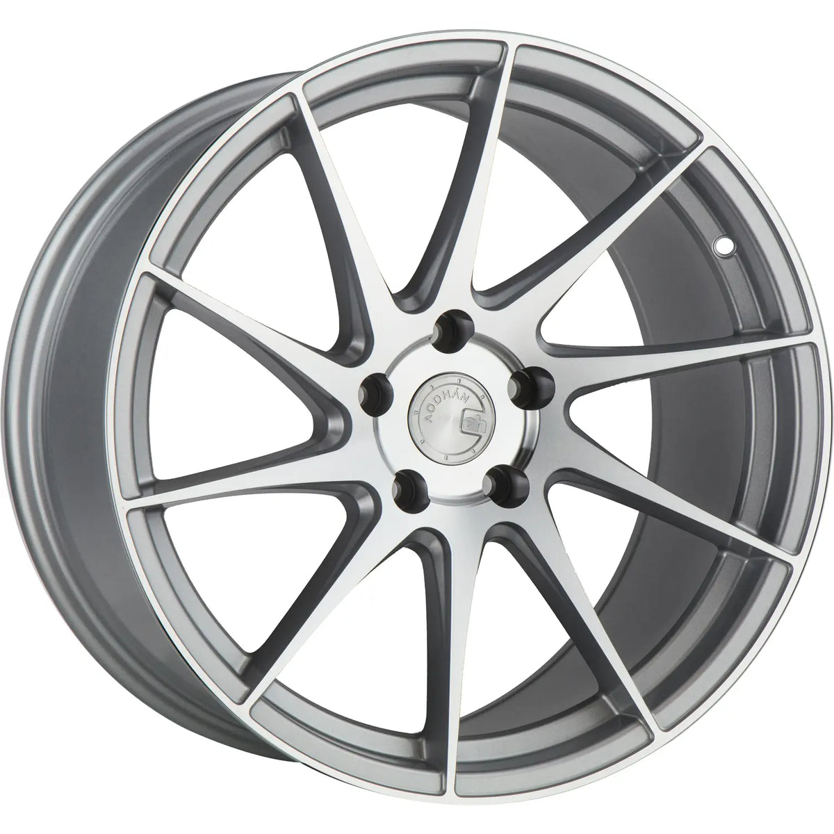 Aodhan AH09 Silver/Machined wheel