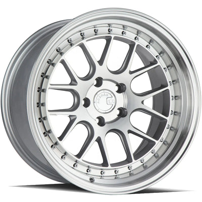 Aodhan DS06 Silver/Machined wheel