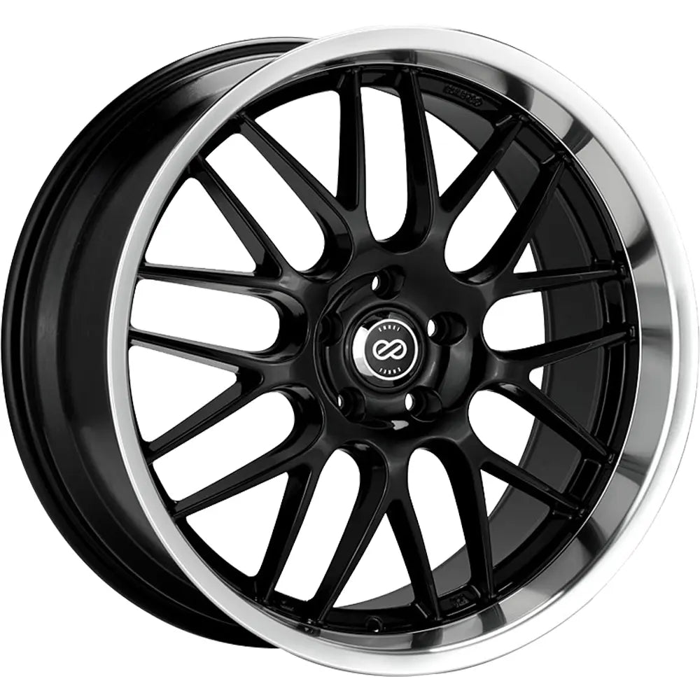 Enkei LUSSO Black/Machined wheel