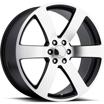 Factory Reproductions FR32 Black/Machined wheel
