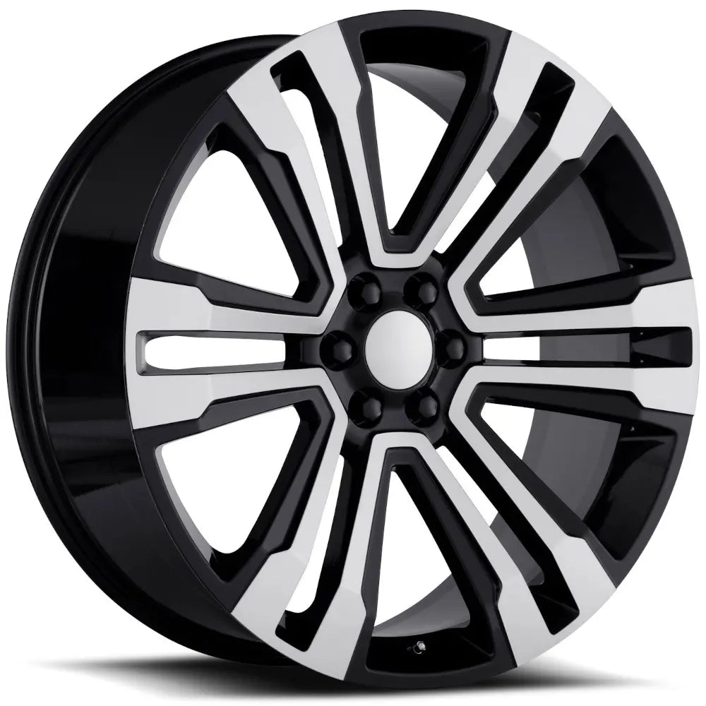 Factory Reproductions FR72 Black/Machined wheel