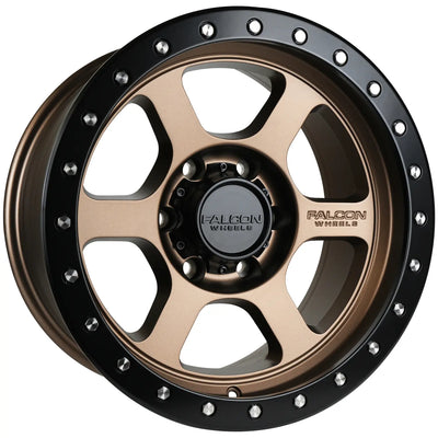 Falcon T1 Bronze/Black wheel