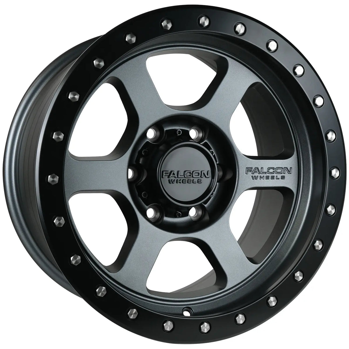 Falcon T1 Gunmetal wheel