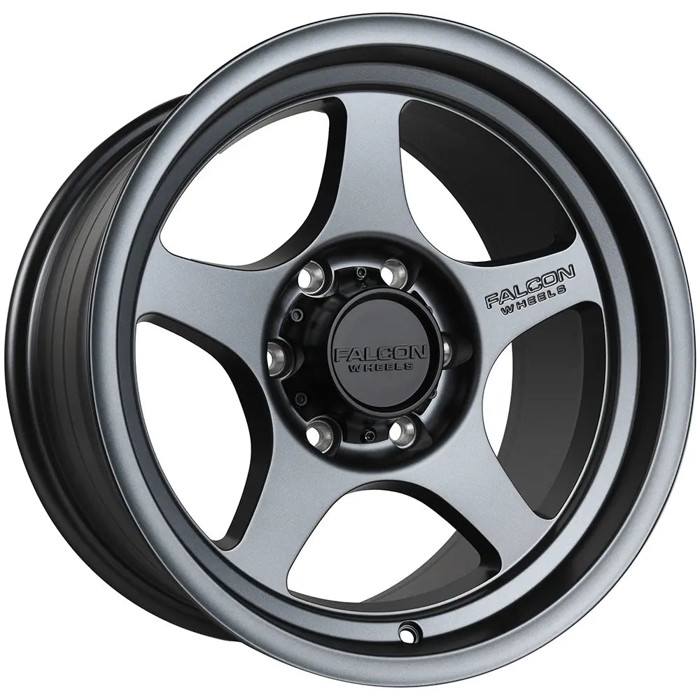 Falcon T2 Gunmetal wheel