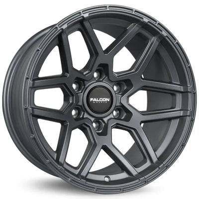 Falcon T9 Gunmetal wheel
