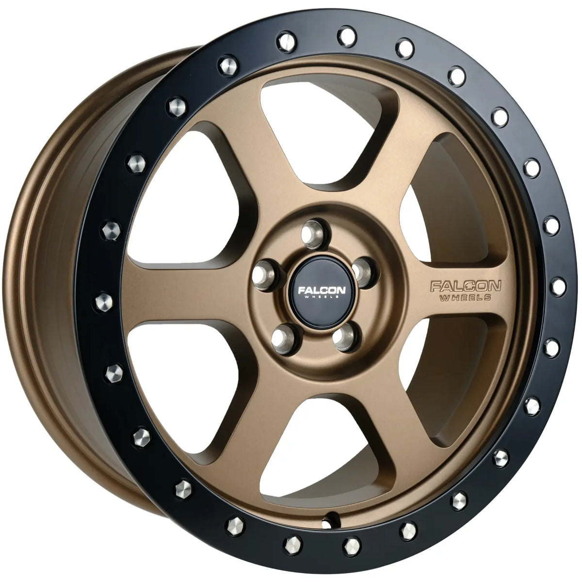 Falcon V1 Bronze/Black wheel